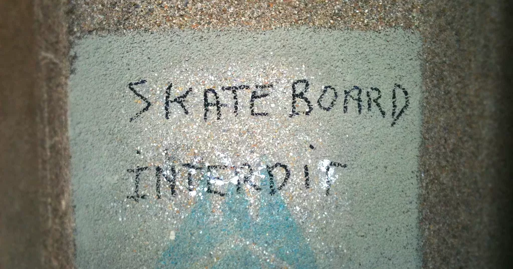 skateboard illégal
