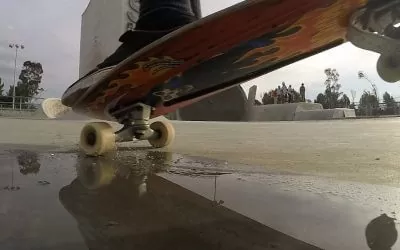 Les skateboards n’aiment pas l’eau